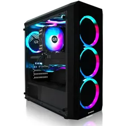 Greed MK2 AMD Basic (512 GB, 16 GB, AMD Ryzen 5 4600G), PC, Schwarz