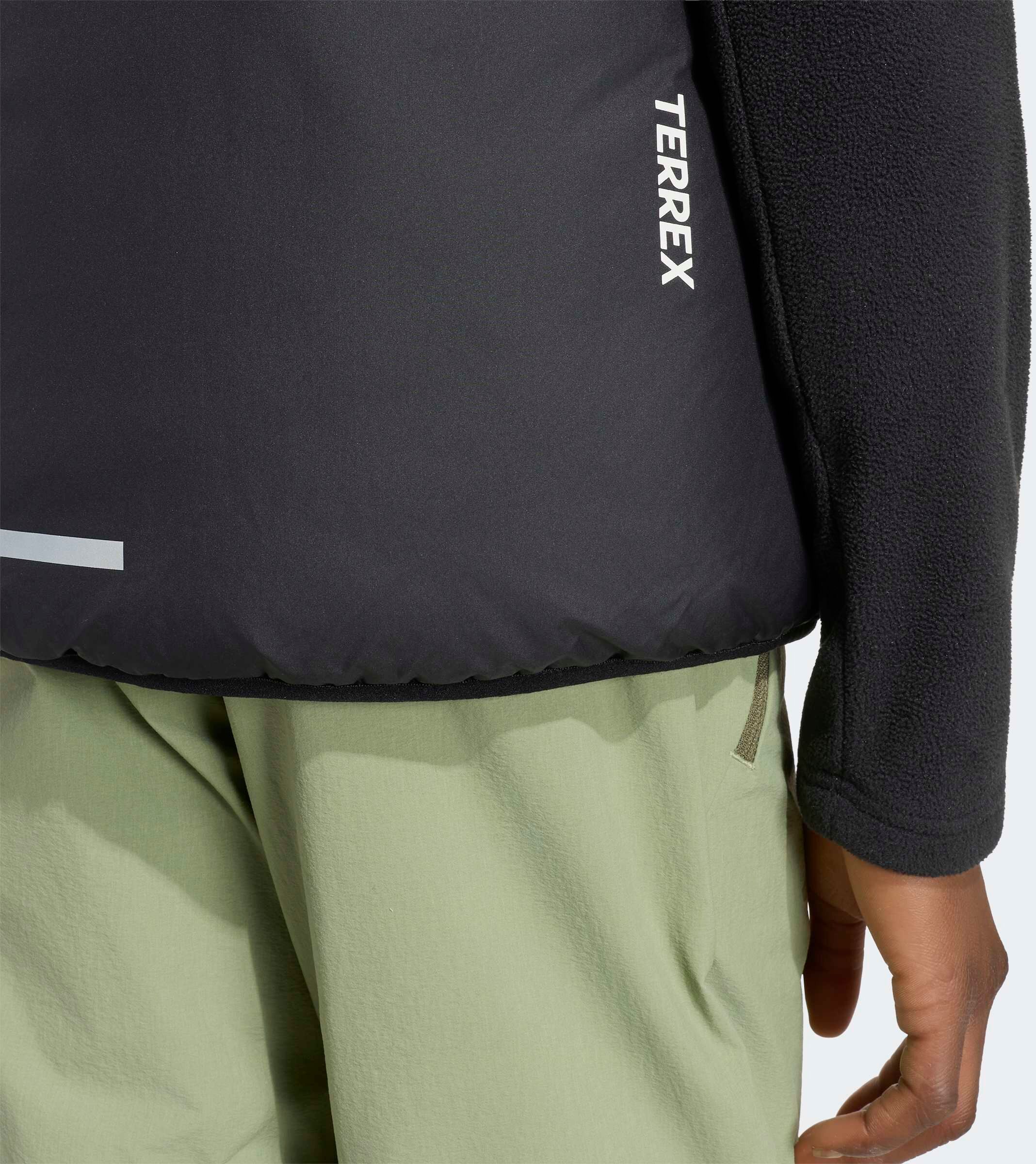 Funktionsweste ADIDAS TERREX "MULTI CLIMAWARM KIDS, ISOLIERT", Kinder, Gr. 140, schwarz, Obermaterial: 100% Polyester, Westen Funktionsweste schwarz 140