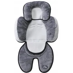 Bo Jungle B-Snooze Grau-Schwarz 3 in 1 Universalkissen, Reisekissen, Schwarz, Grau