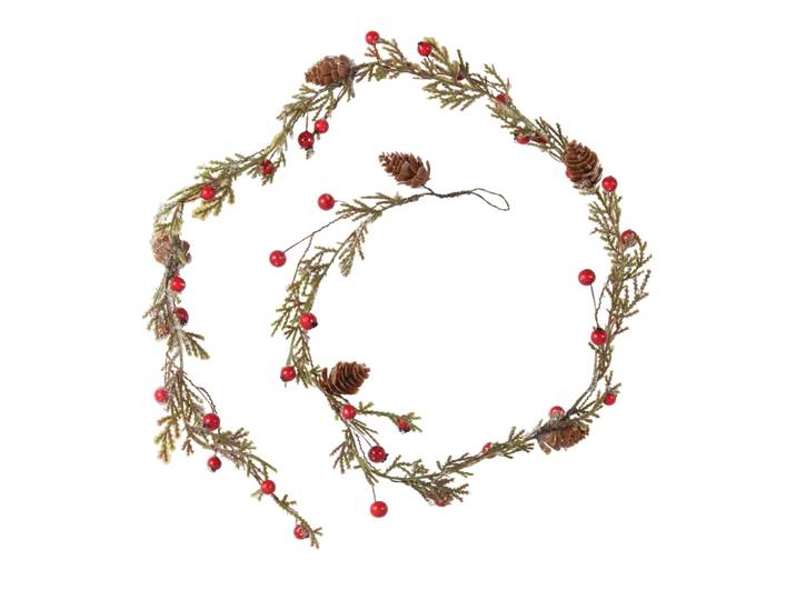 Feine Beeren-Weihnachtsgirlande L3