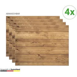 CoverYourDesk, Tischset, Tischset Holz