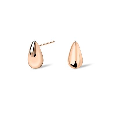 Paar Ohrstecker LIEBESKIND BERLIN "Schmuck Geschenk Edelstahl Ohrringe The Mini Drop Tropfen", rosa (roségoldfarben), Ohrringe, Damen, Edelstahl