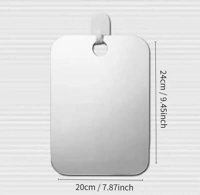 Uplift Picks ClearView Shatterproof Fogless Shower Mirror Portable Shaving Mirror b
