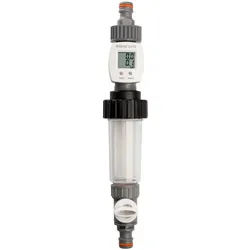 TW-DES Comfort Befüllfilter 1/2 Zoll inklusive Wasseruhr mit Absperrhahn und Feinfilter für Wassertanks