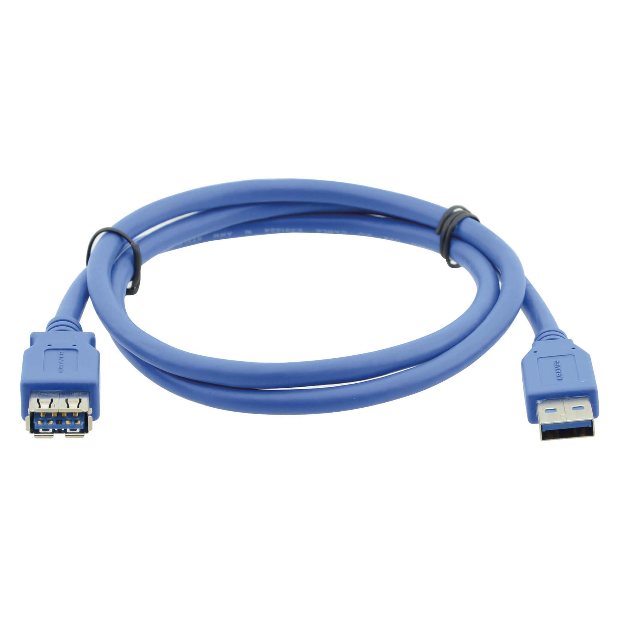 Kramer Electronics USB-A (M) to USB-A (F) 3.0 (1.60 m, USB 3.2 Gen 1) (96-02310006)