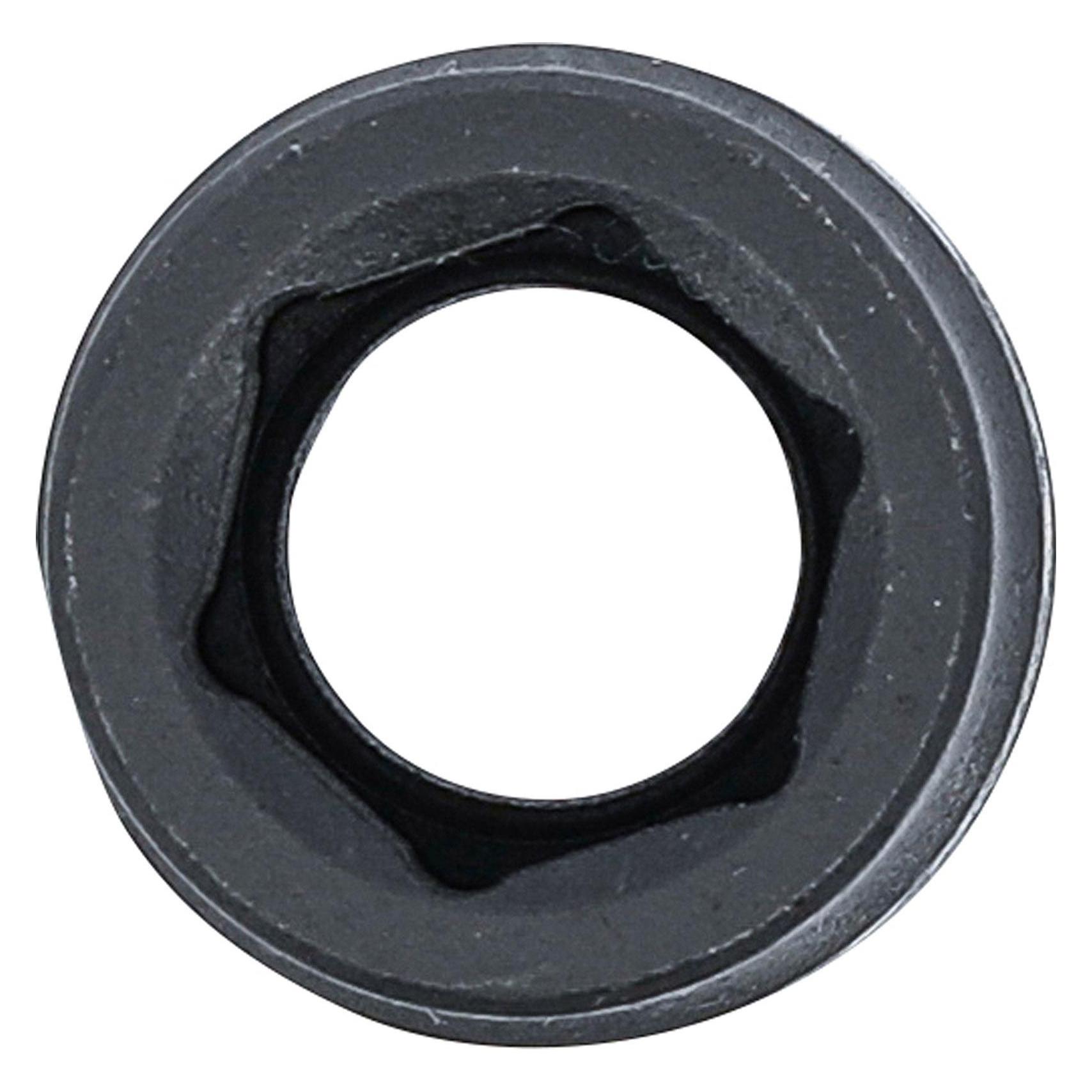BGS Kraft-Steckschlüssel-Einsatz Sechskant Antrieb Innenvierkant 12,5 mm (1/2") SW 14 mm (14 mm) (5214)