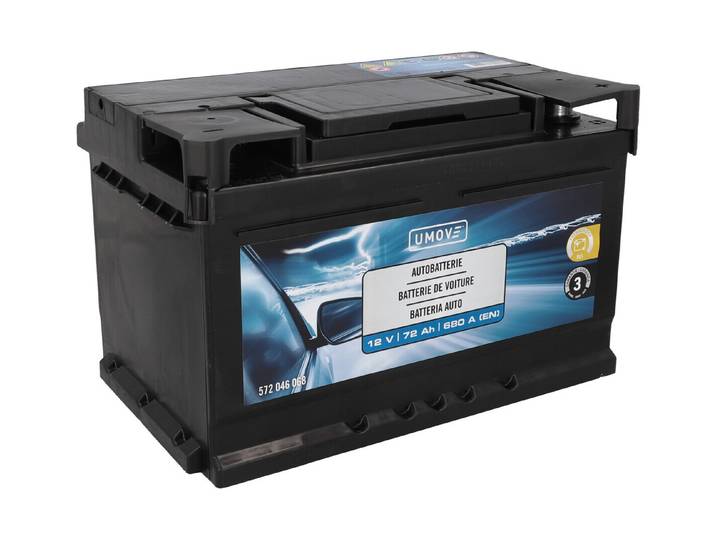 Umove Autobatterie SLI 72Ah / 680A