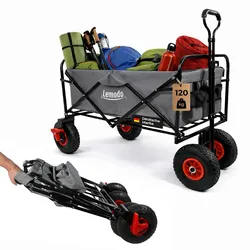 Lemodo Lemodo Bollerwagen faltbar, grau