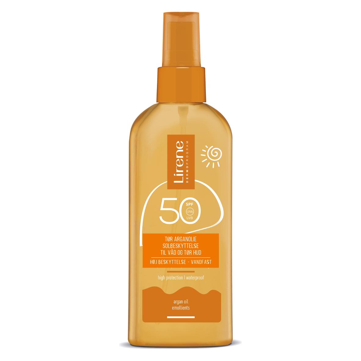 Lirene Sun Dry Argan Oil Spf50 150Ml (SPF 50, 150 ml) (10E31104)