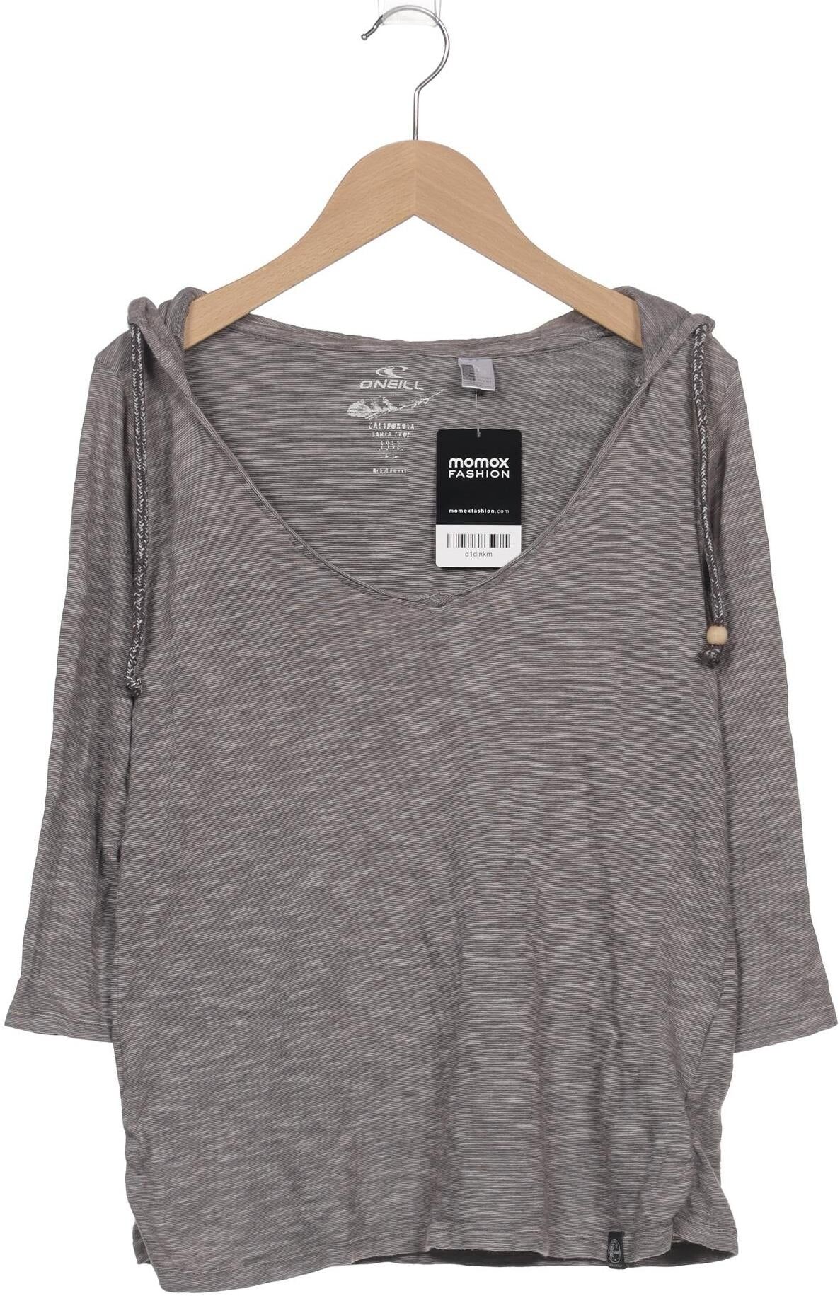 O Neill Damen Kapuzenpullover, Grau, Gr. XS, Baumwolle - Second Hand
