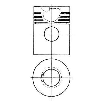 Kolbenschmidt Kolben [Hersteller-Nr. 92767600]