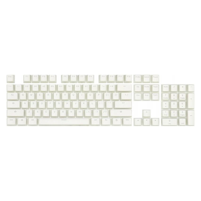 Redragon A130 PBT Doubleshot White (A130 PBT DOUBLESHOT WHITE)