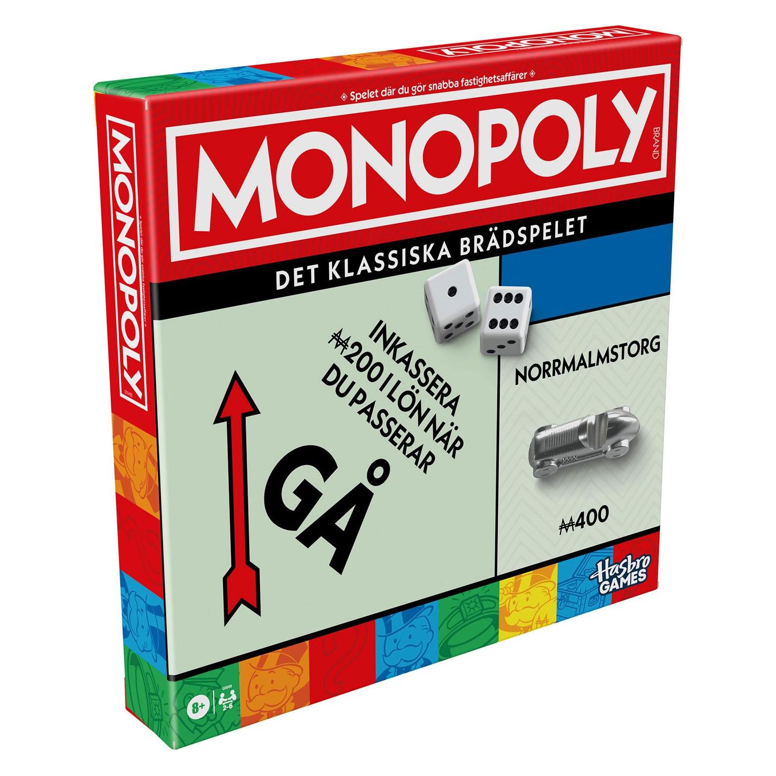 Hasbro Monopoly Classic Refresh 90 Year (SE) (Schwedisch) (G00091061)