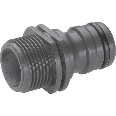 GARDENA 02821-20 Kunststoff Gerätestück Steckkupplung Profi-System, 26,44 mm (3/4') AG