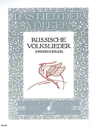 Heinrich Möller - Russische Volkslieder: Singstimme und Klavier. (Das Lied der Völker) - Preis vom 14.10.2026 23:07:16 h