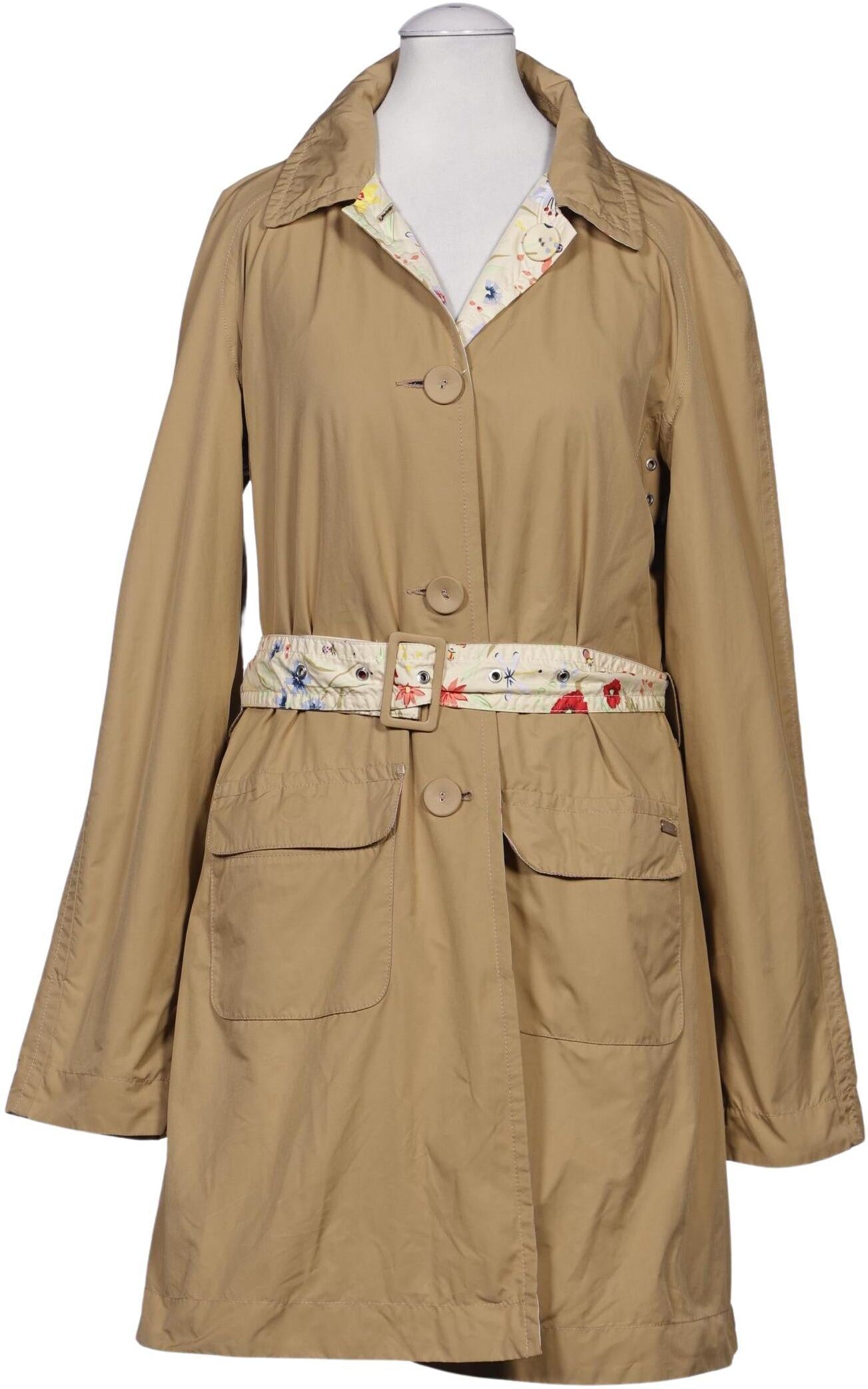 Tommy Hilfiger Damen Mantel, Beige, Gr. S, Synthetik - Second Hand