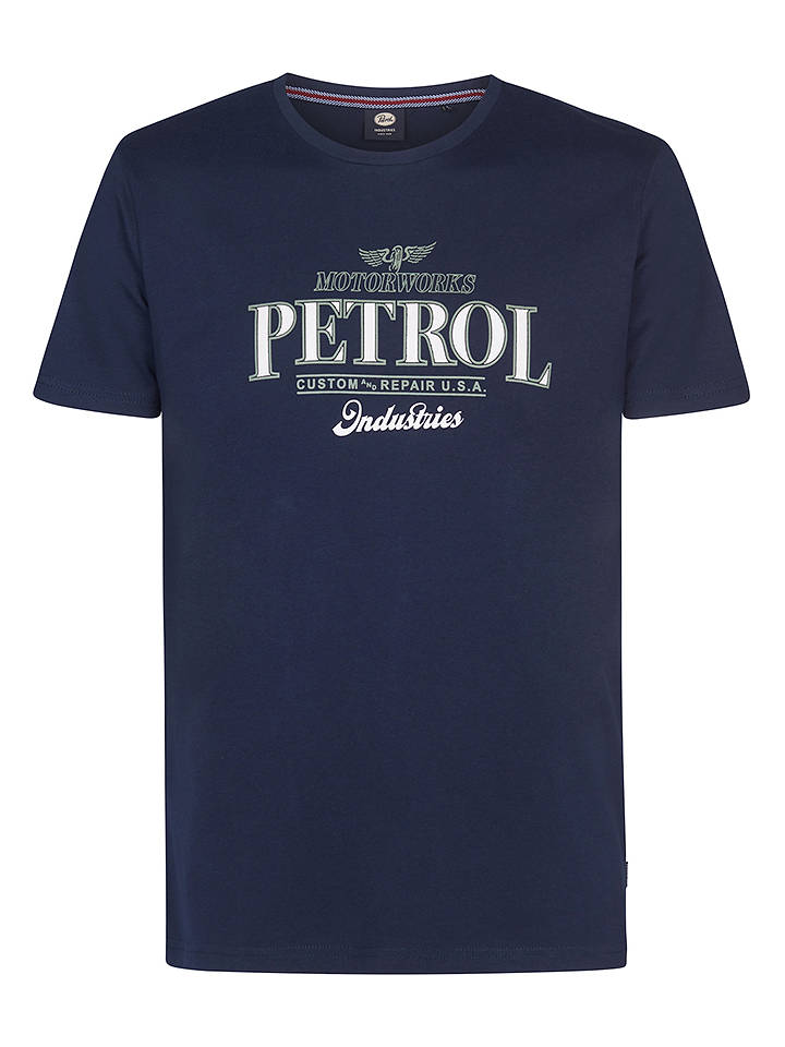 Petrol Industries Shirt in Dunkelblau - M
