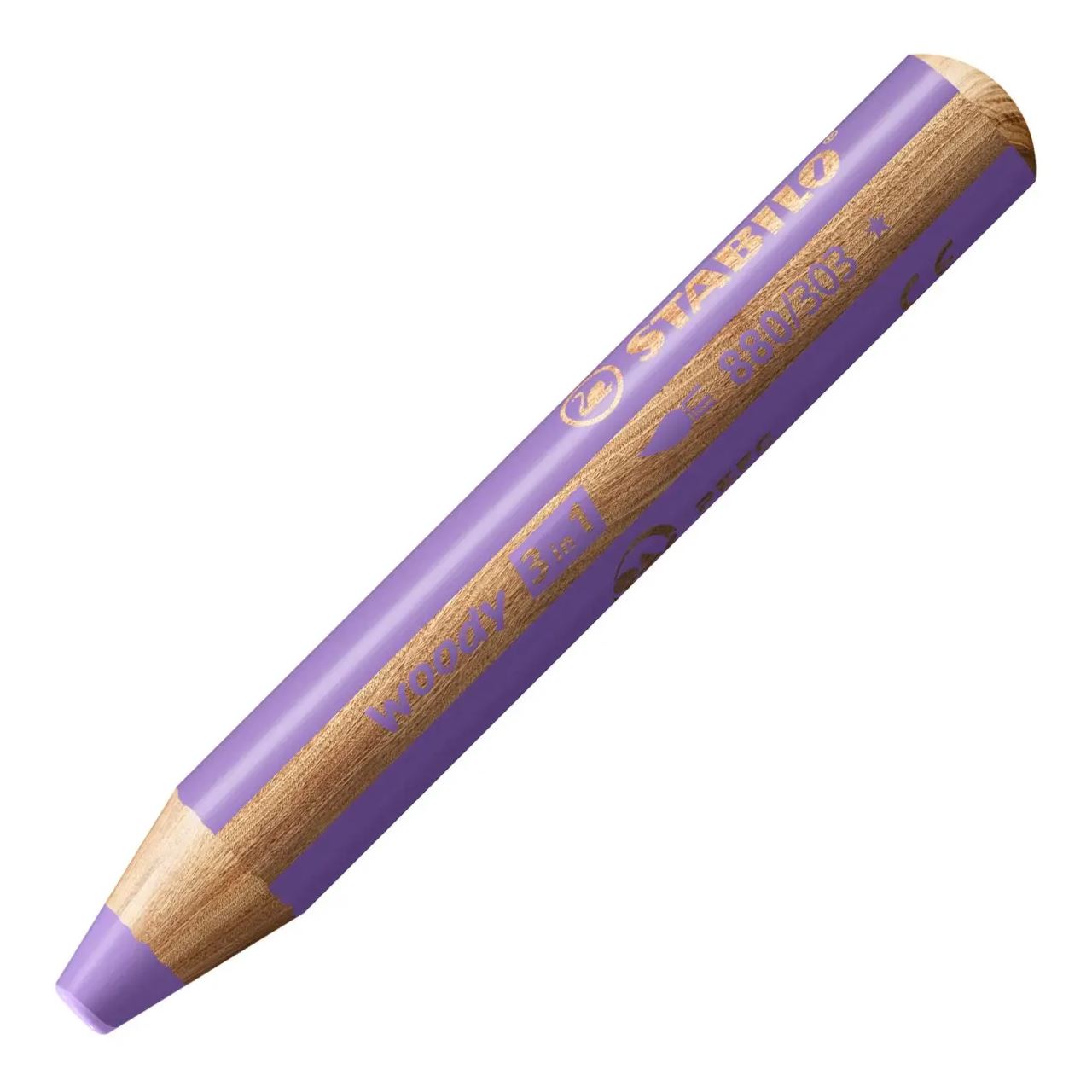 STABILO woody 3 in 1 Buntstift violett, 1 St.