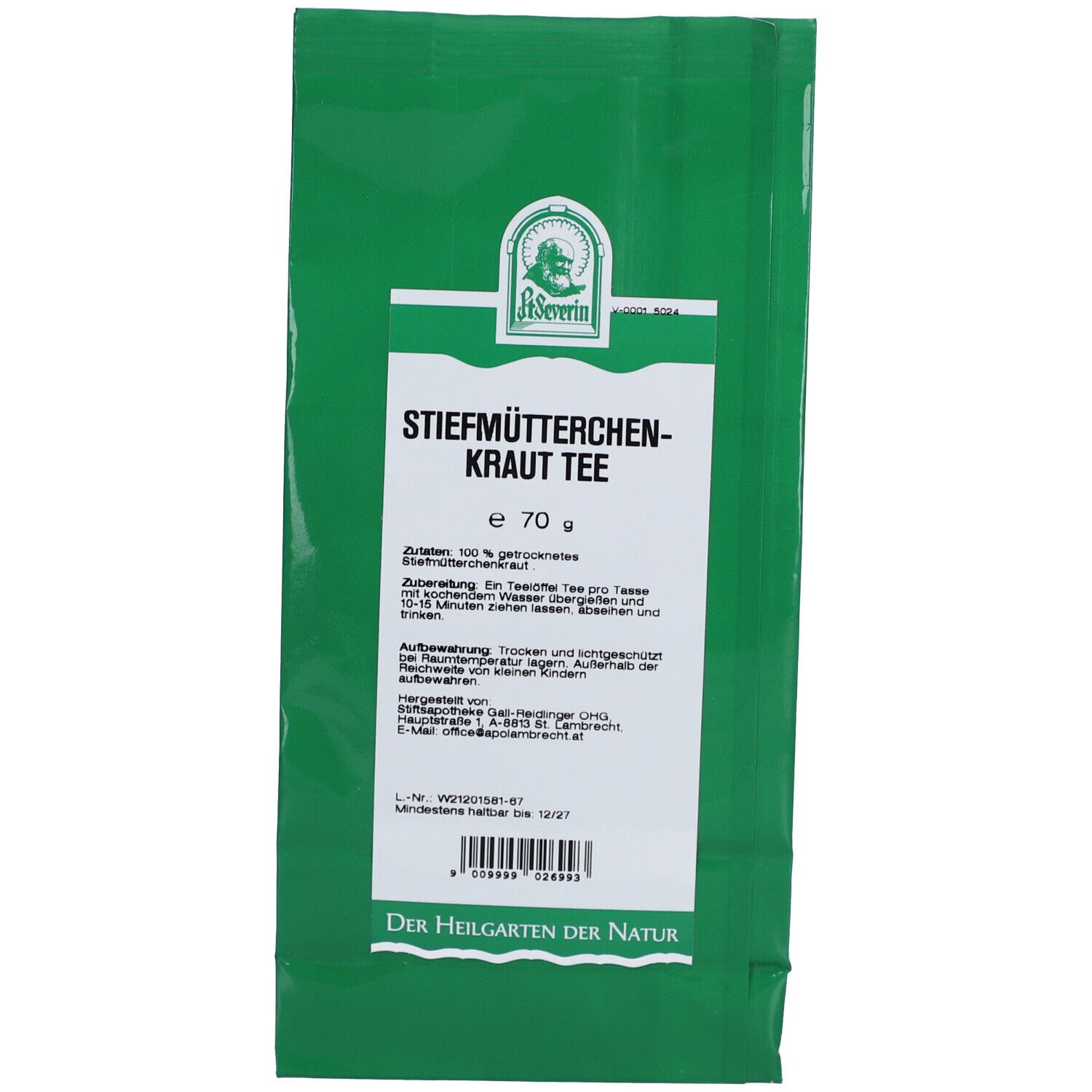 Stiefmütterchenkraut Tee 70 g