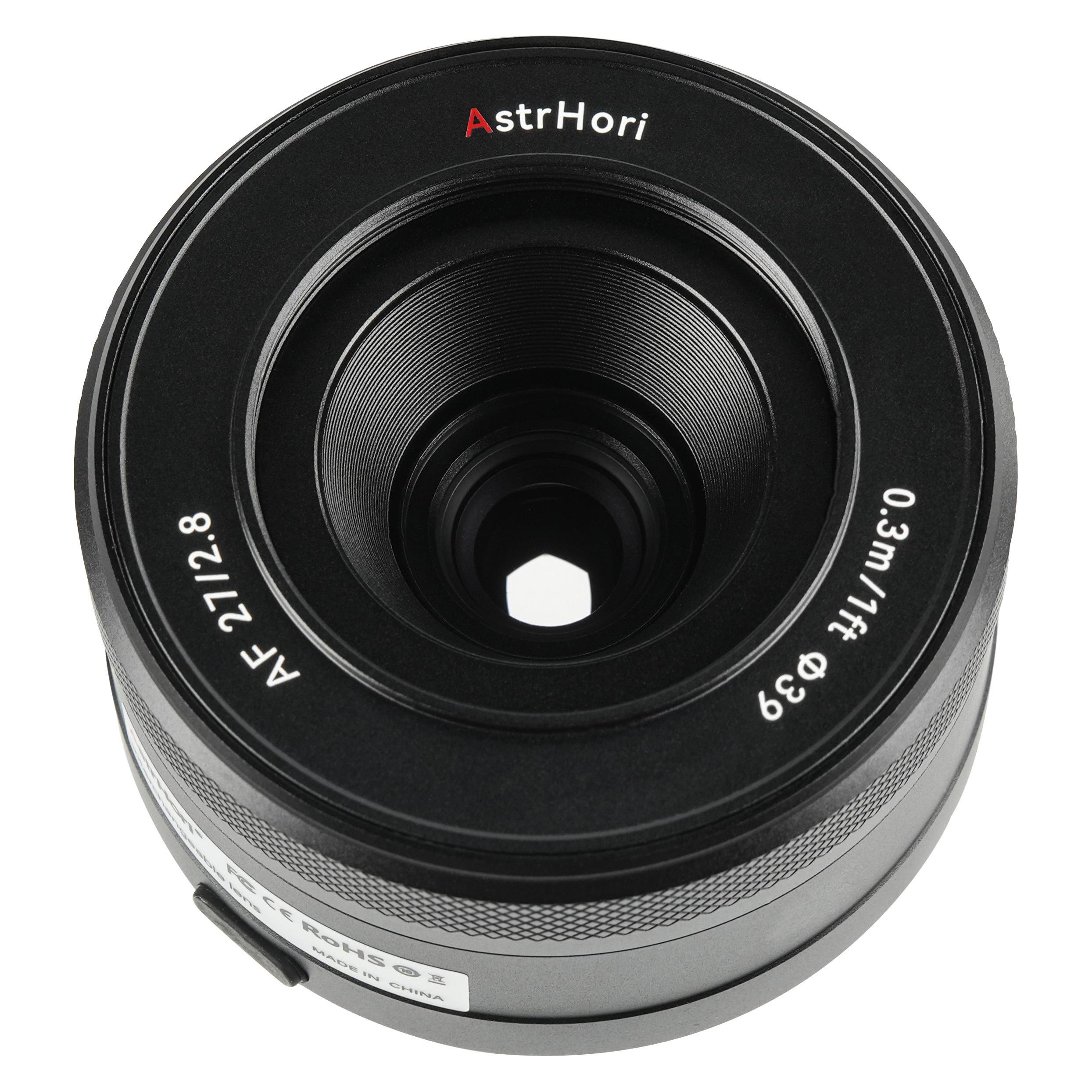 AstrHori AF27mm F2.8 Sony E Mount APS-C Lens Black (Sony E, APS-C / DX) (AF27F2.8B-E)