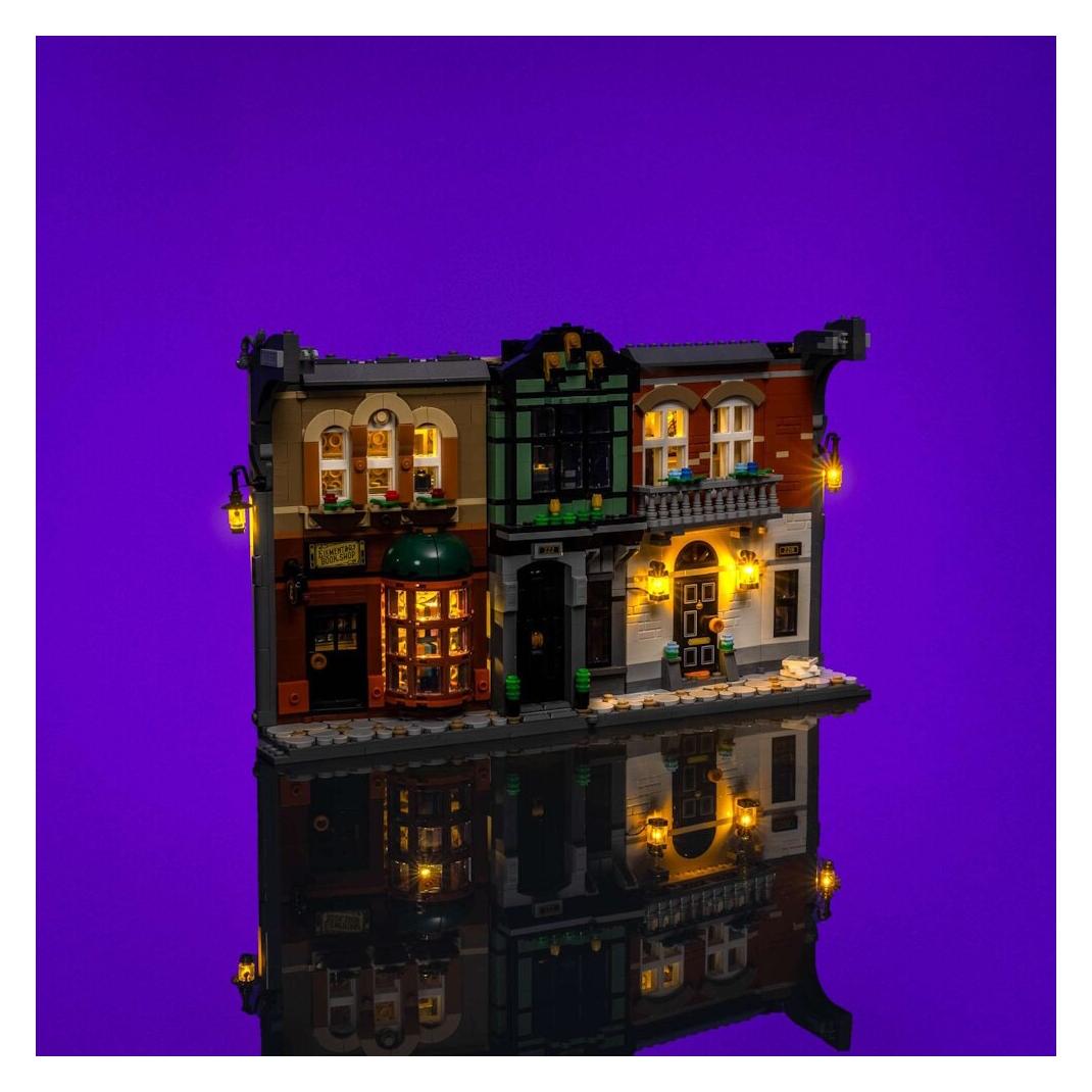 Light my bricks LMB 2.0 LED Licht Set für LEGO 10351 Sherlock Homes - Bücherstütze (10351)
