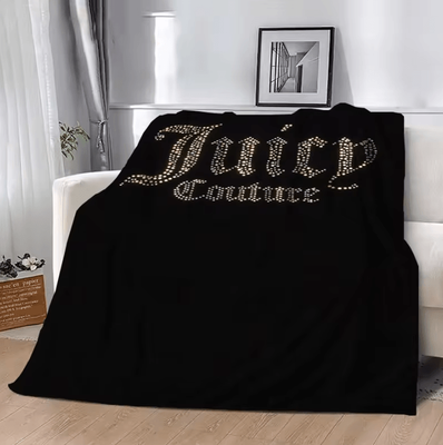 Inspire Curations Juicy Cool Couture Anime Cartoon Throw Blanket p3 150x125cm 60x50in S