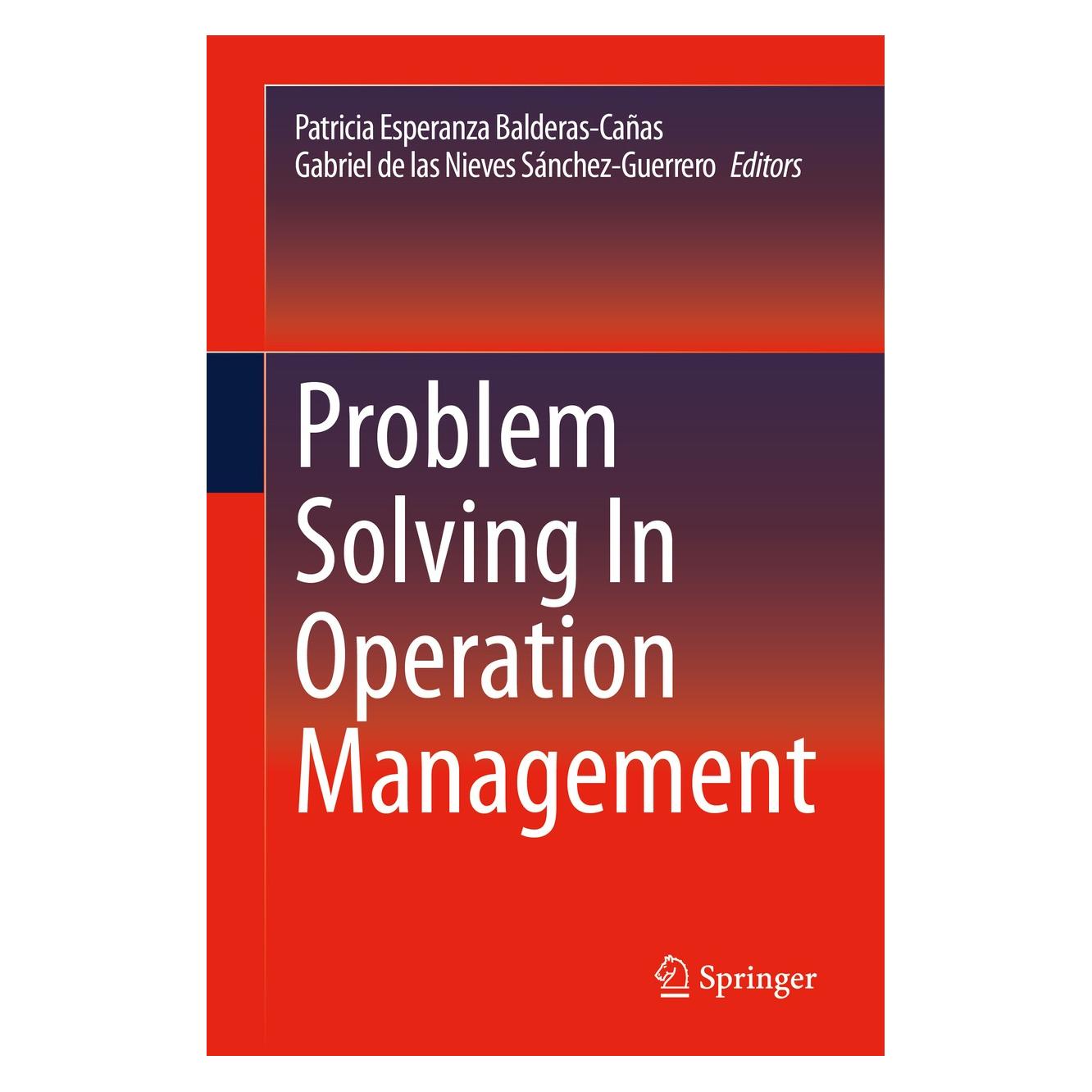 Springer Problem Solving In Operation Management (9783030500887)