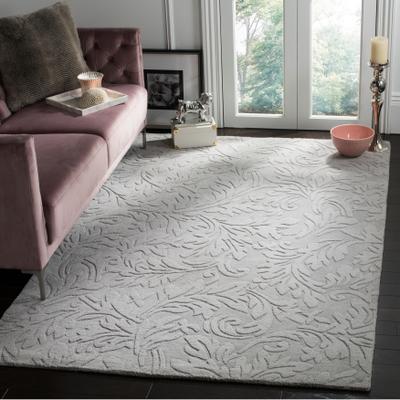 SAFAVIEH Handmade Impressions Yulisa Modern Scrolls Wool Rug