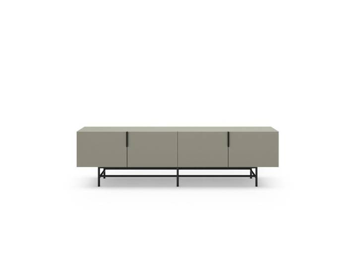 SOMA - Meuble TV 200cm en mélamine - Vert