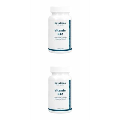 Vitamin B12 BIOAKTIV+Folsäure vegan Kapseln 2x 2x120 St