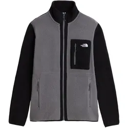 THE NORTH FACE M YUMIORI FULL ZIP SMOKED PEARL/TNF BLACK, SMOKED PEARL/TNF BLACK, S