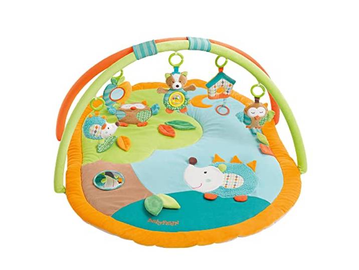 Fehn 3-D Activity-Decke Sleeping Forest – Spielbogen & Anhänger für Babys
