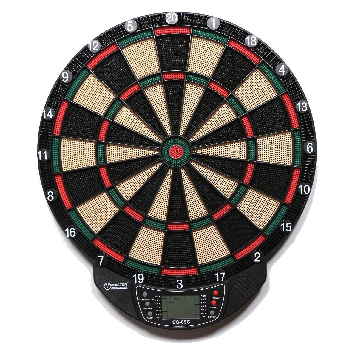 Master Elektronische Dartscheibe für Elect 65 Darts (MAS-E080)