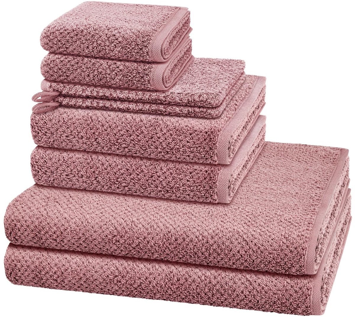 Cawö Handdoekenset 8 stuks Pure