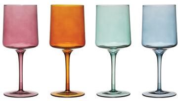 Storied Home "Wine Glasses - 3.3""L x 3.3""W x 8.0""H"