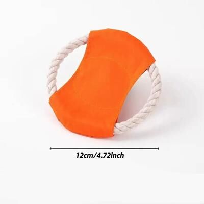 Uplift Treasures Braided Cotton Rope Dog Chew Toy 1pc Random Color B
