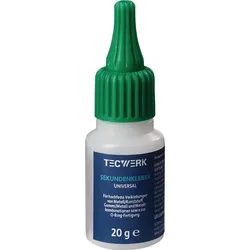 Tecwerk Sekundenkleber Univ.20g NSF S4 farblos Flasche