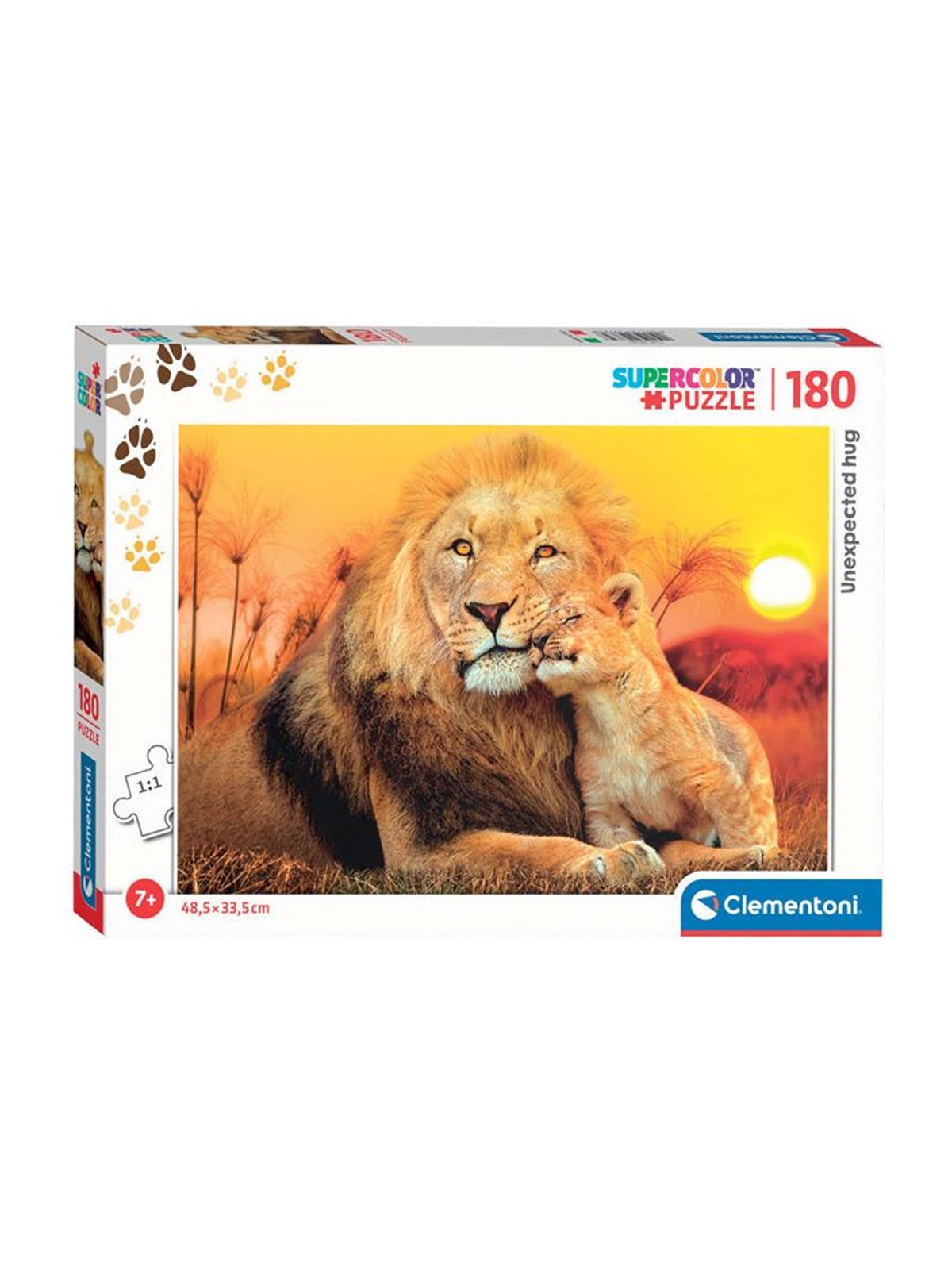 Clementoni Jigsaw Puzzle Super Color Unexpected Hug 180pcs. 2D Puzzles