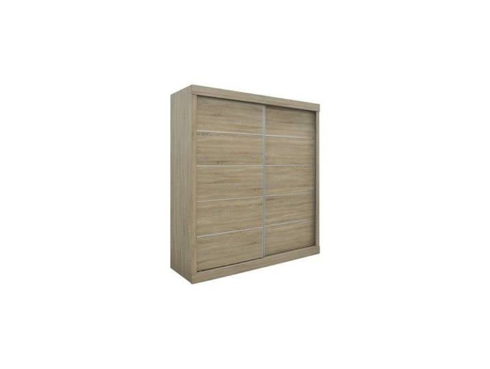 Armoire MILS – 2 portes coulissantes – Chêne Sonoma – Style scandinave
