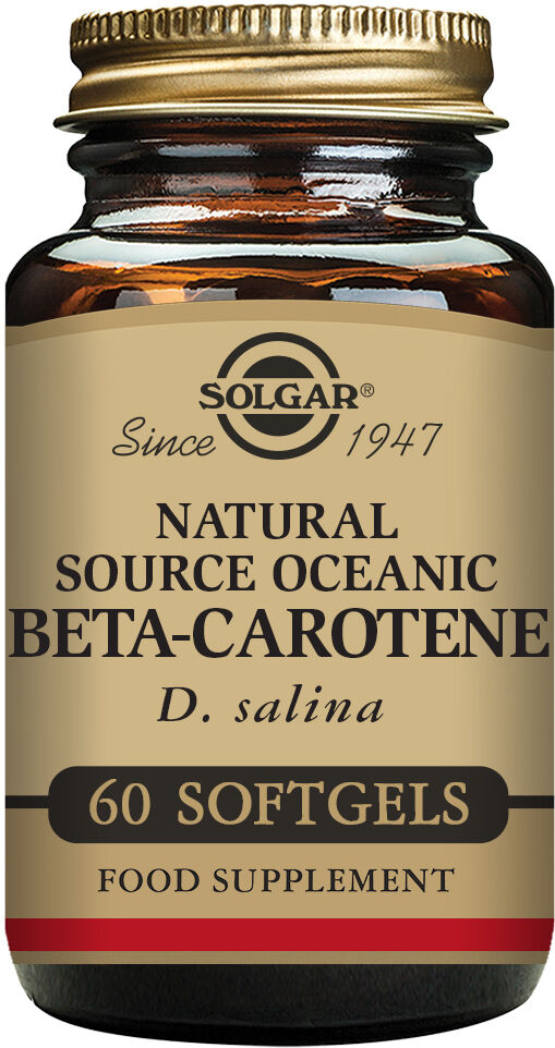 Solgar Oceanic Beta Carotene 7mg capsules 60 Units