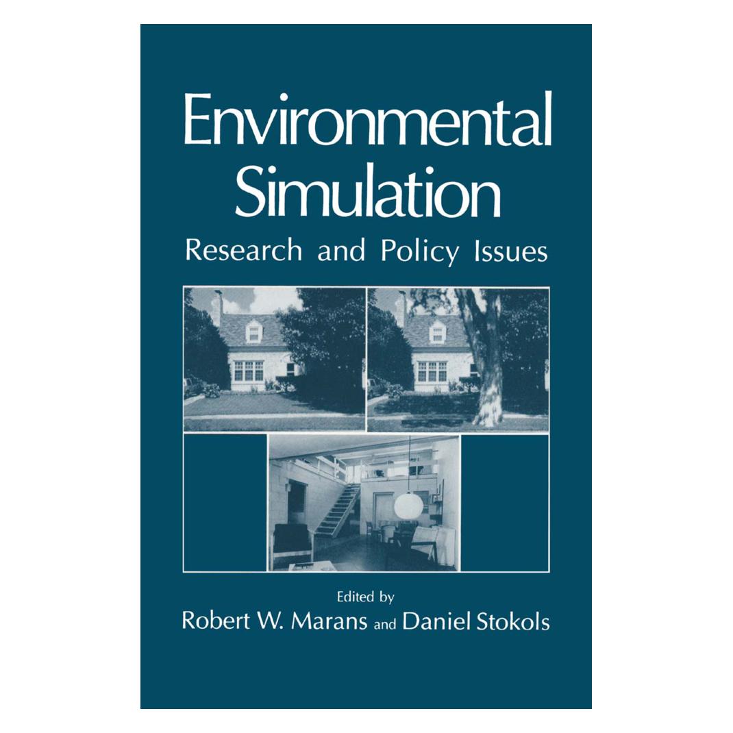 Springer Environmental Simulation (Englisch, Daniel Stokols, R. W. Marans) (55540452)