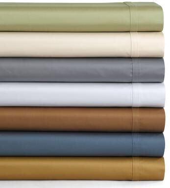 Tribeca Living Egyptian Cotton 500 Thread Count Oversized Flat Sheet or Extra Deep Pocket Fitted Sheet