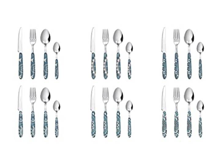 Excelsa 64757 Besteckset, Edelstahl, 24-teilig