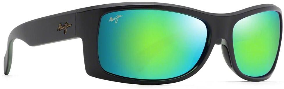 Maui Jim  - Equator Noir Mat Olive MauiGreen Mineral SuperThin - Lunettes de soleil