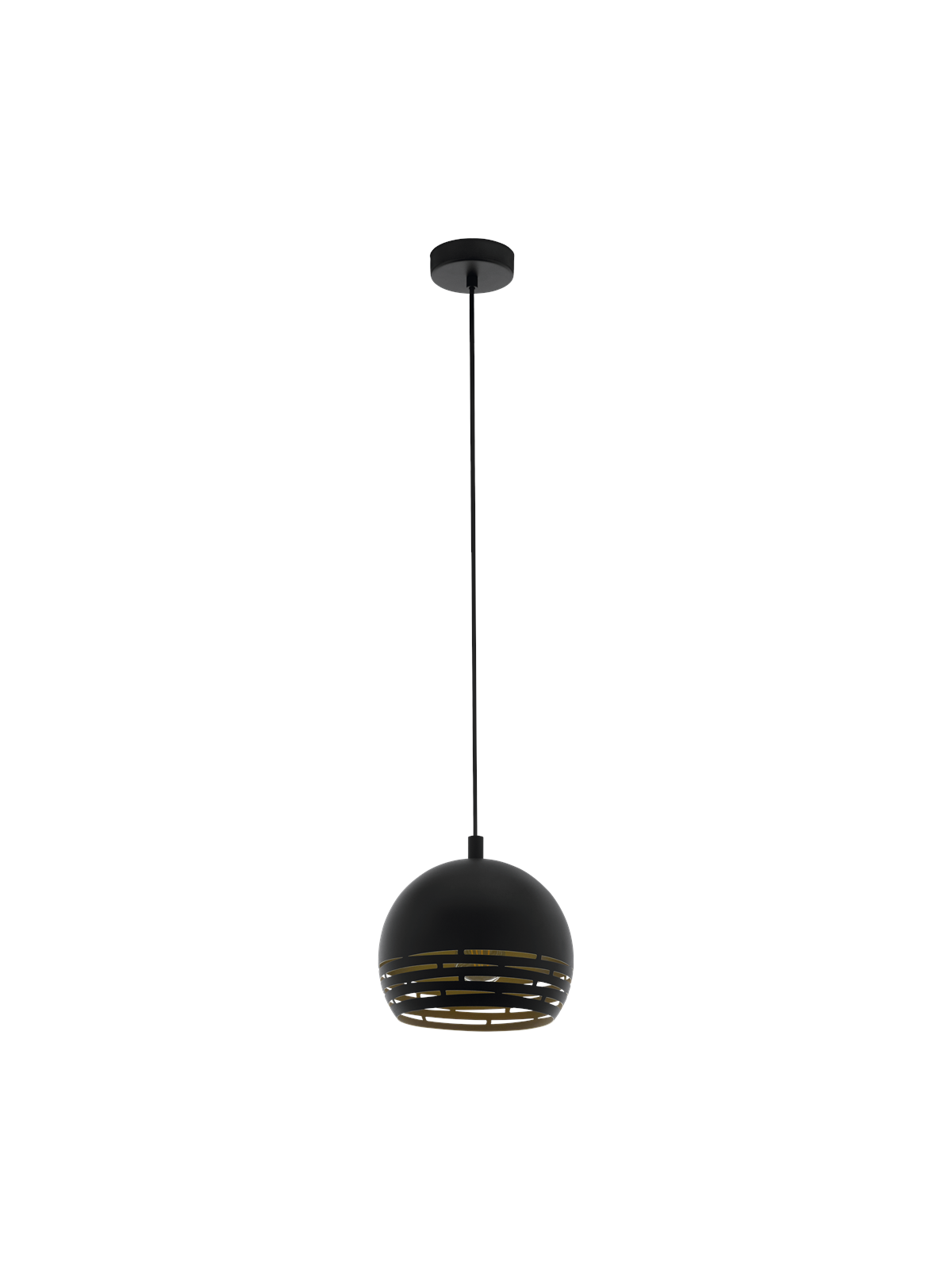 EGLO CAMASTRA Hängeleuchte, schwarz, gold