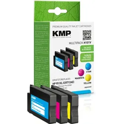 KMP H101V Druckerpatrone Cyan, Magenta, Gelb
