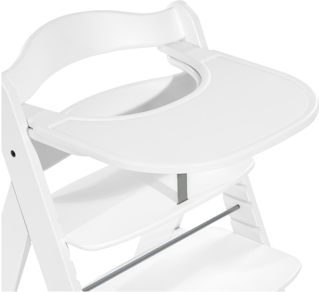 Hochstuhltablett HAUCK "Alpha Click Tray zu Hochstuhl Alpha+", Baby, weiss (weiß), Kunststoff, Tabletts Hochstuhltablett weiß Einheitsgröße