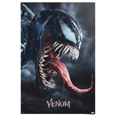 Poster REINDERS "Marvel - Venom legacy", schwarz (farbe bild(er): schwarz), B:61cm H:91,5cm T:0,1cm, Bilder, Poster, Teenager Zimmer - Schwarz - 150 gr. Papier - 61x91,5 cm