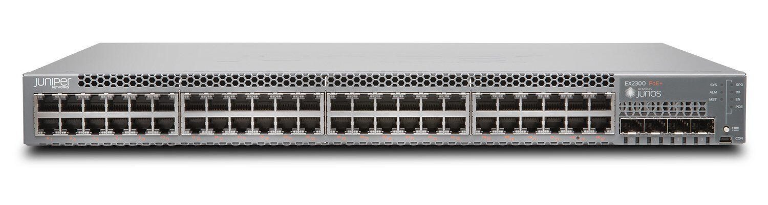 HPE Juniper Networking HPE Juniper Networks EX2300-48P 48-Port managed Switch