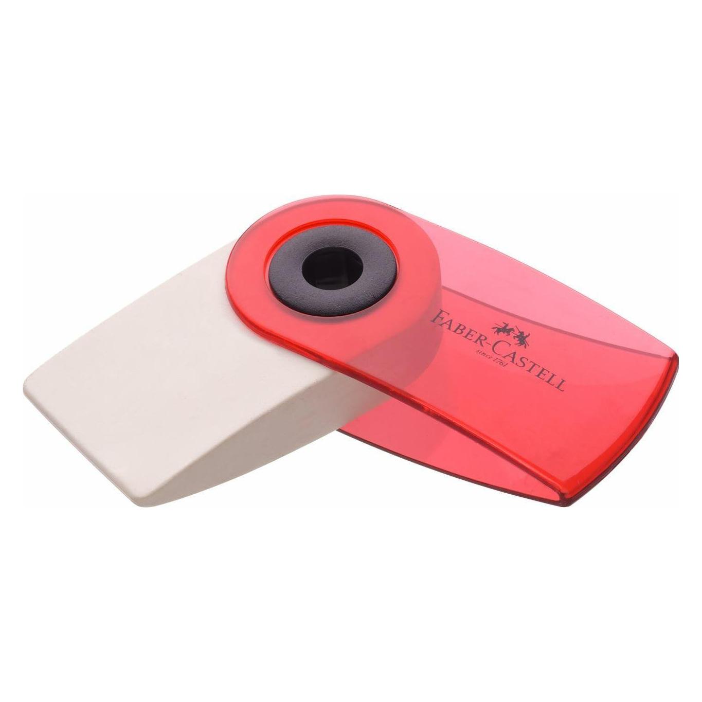 Faber-Castell Kunststoff-Radierer SLEEVE MINI, sortiert (182412)
